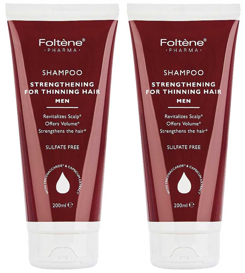 Foltene Shampoo Strengthening For Thinning Hair Men, 200ml HiPharmacy