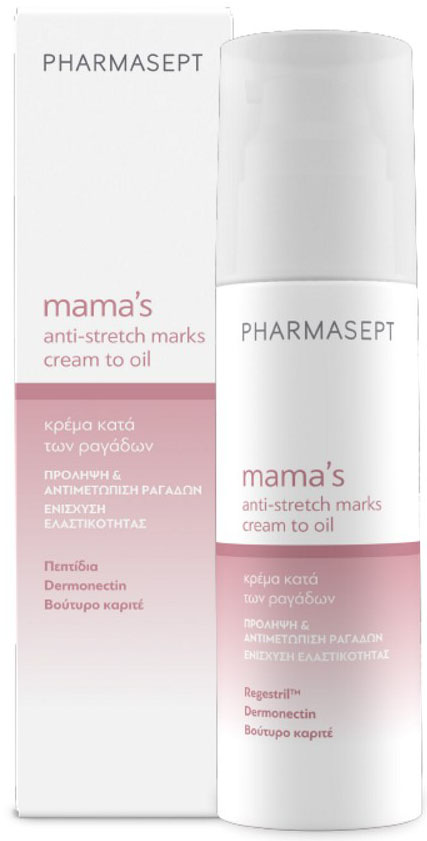 Pharmasept Mamas Anti-stretch Marks Cream to Oil, 150ml
