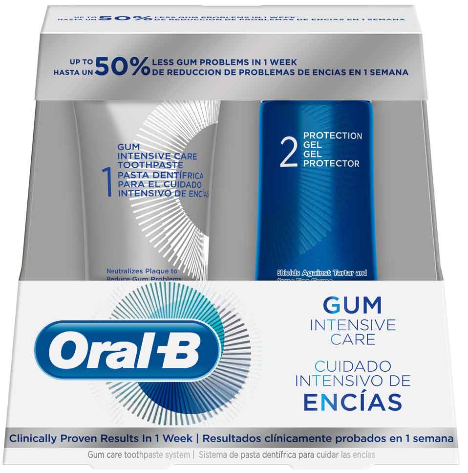 OralB Set Gum Intensive Care Toothpaste 85ml + Protection Gel 63ml HiPharmacy To online