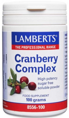 Lamberts Cranberry Complex Powder, 100gr Σκόνη