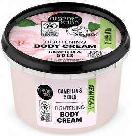 Natura Siberica Organic Shop Japanese Camellia Body Cream, 250ml