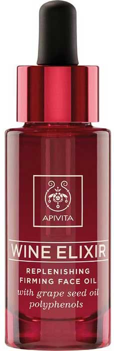 Apivita Wine Elixir Replenishing Firming Face Oil, 30ml