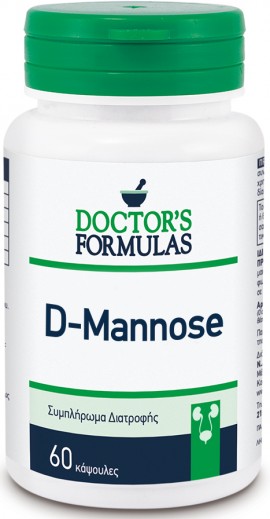 Doctors Formulas D-Mannose, 60 Kάψουλες
