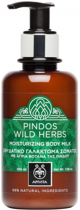 Apivita Pindos Wild Herbs Moisturising Body Milk,200 ml