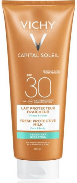 Vichy Capital Soleil Fresh Hydrating Milk SPF30+, 300ml