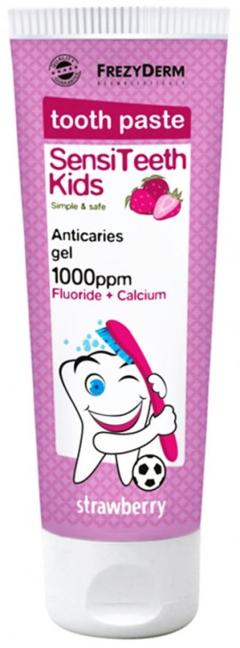 Frezyderm Sensiteeth Kids Toothpaste 1000ppm, 50ml