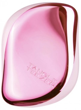 Tangle Teezer Compact Styler Baby Doll Pink Chrome, 1 Τεμάχιο