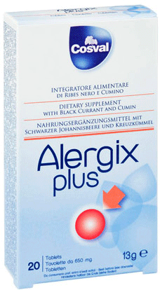 Cosval Alergix Plus, 20 Ταμπλέτες