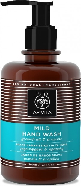 Apivita Hand Wash Με Γκρέιπφρουτ & Πρόπολη, 300ml