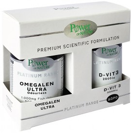 Power Health Platinum Omegalen Ultra 30 Kάψουλες & Δώρο D-Vit3 2000IU 20 Tαμπλέτες