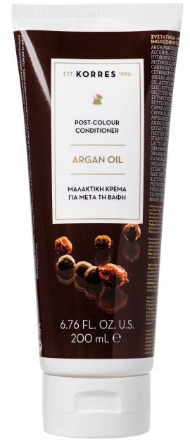 Korres Post- Colour Conditioner Argan Oil, 200ml