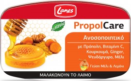 Lanes PropolCare,Μέλι & Λεμόνι, 54Gr