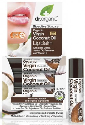 Dr. Organic Coconut Oil Lipbalm, 5.7ml