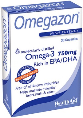 Health Aid Omegazon, 60 Κάψουλες