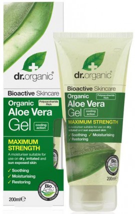 Dr. Organic Aloe Vera Gel Maximum Strength, 200ml