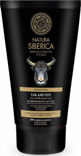 Natura Siberica Men Icy After Shave Gel Yal And Yeti, 150ml