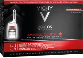 Vichy Dercos Aminexil Clinical 5, 21 Μονοδόσεις x6ml