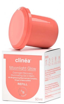Clinéa Moonlight Glow Gel in Balm Night Cream Refil, 50ml
