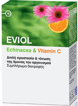 Eviol Echincea & Vitamin C, 60 Κάψουλες