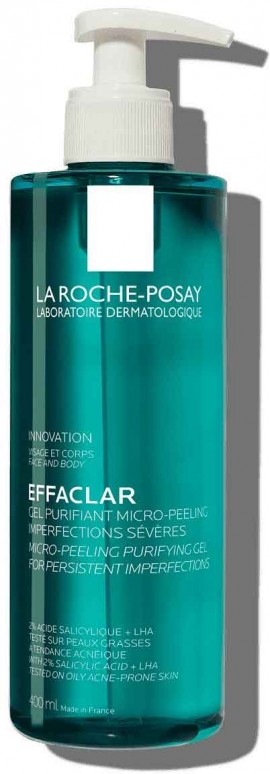 La Roche Posay Effaclar Micro-Peeling Purifying Gel, 400ml