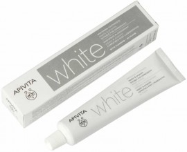 Apivita White Λευκαντική Οδοντόκρεμα Με Μαστίχα & Πρόπολη,75ml