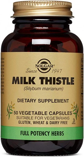 Solgar Milk Thistle, 50 Κάψουλες