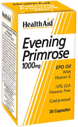 Health Aid Evening Primrose Oil 1000mg, 90 Κάψουλες