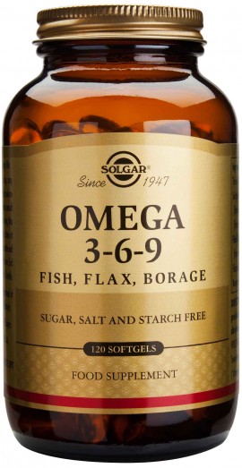 Solgar Omega 3-6-9, 120 Κάψουλες