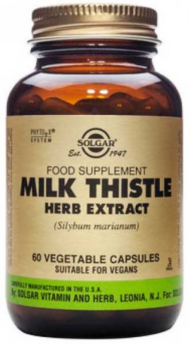 Solgar Milk Thistle Herb & Seeds Extract, 60 Κάψουλες