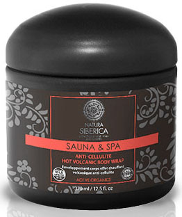 Natura Siberica Sauna & Spa Anti Cellulite Hot Volcanic Body Wrap, 370ml