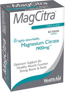 MagCitra - Magnesium Citrate 1900mg, 60 Ταμπλέτες