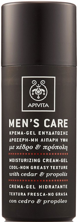 Apivita Mens Care Κρέμα- Gel  με Κέδρο & Πρόπολη,50ml