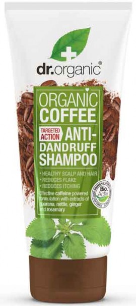 Dr. Organic Coffe Anti- Dandruff Shampoo, 265ml