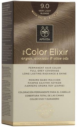 Apivita My Color Elixir 9.0 Ξανθό Πολύ Ανοιχτό