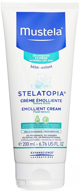 Mustela Stelatopia Emollient Cream, 200ml