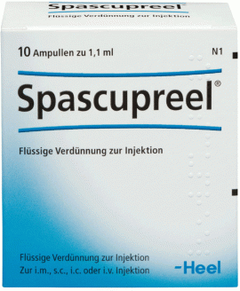 Heel Spascupreel, 10 Ενέσιμες Αμπούλες