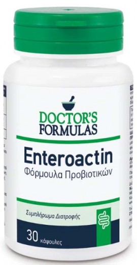 Doctors Formulas Enteroactin, 30 Κάψουλες