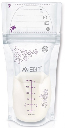Phillips Avent Σακουλάκια Μητρικού Γάλακτος SCF603/25, 25x 180ml