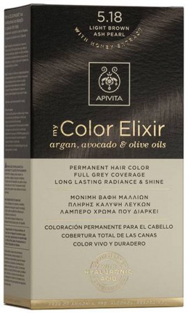 Apivita My Color Elixir 5.18 Καστανό Ανιοχτό Σαντρέ Περλέ