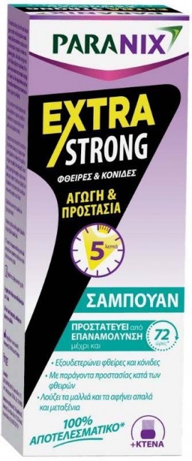 Paranix Extra Strong Σαμπουάν, 200ml