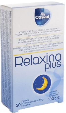 Cosval Relaxina Plus, 20 Μασώμενες Ταμπλέτες