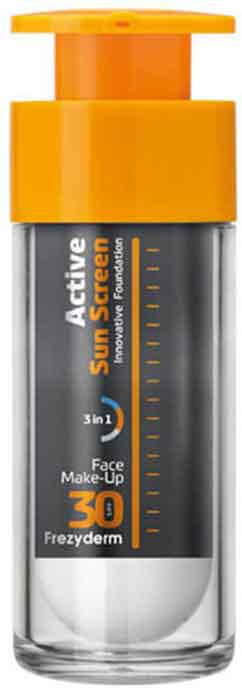 Frezyderm Active Sun Screen Face Foundation SPF30,30ml