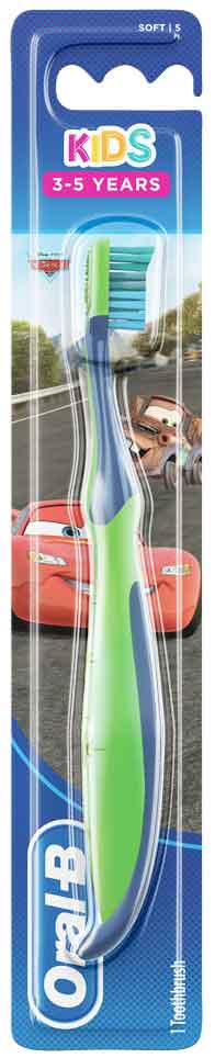 Oral- B Kids Cars 3-5 Eτών , 1 Τεμάχιο