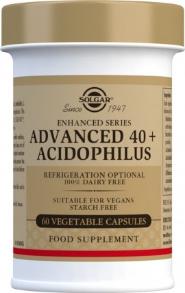 Solgar Acidophilus 40+ Advanced, 60 Kάψουλες