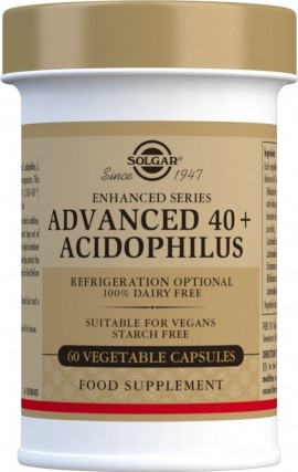 Solgar Acidophilus 40+ Advanced, 60 Kάψουλες