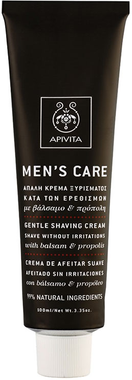 Apivita  Μens Care Κρέμα Ξυρίσματος με Βάλσαμο & Πρόπολη,100ml