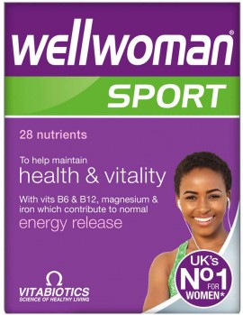 Vitabiotics Wellwoman Sport, 30 Ταμπλέτες