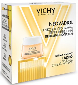 Vichy Promo Neovadiol Peri-Menopause Light Cream Κανονική/ Μικτή Επιδερμίδα 50ml + Δώρο Neovadiol Night 15ml + Mineral 89 Booster 4ml + Capital Soleil UV-Age Daily 3ml