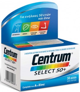 Centrum Select 50+, 30 Ταμπλέτες