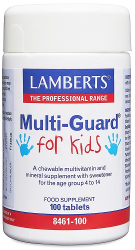 Lamberts Multi Guard For Kids, 100 Ταμπλέτες